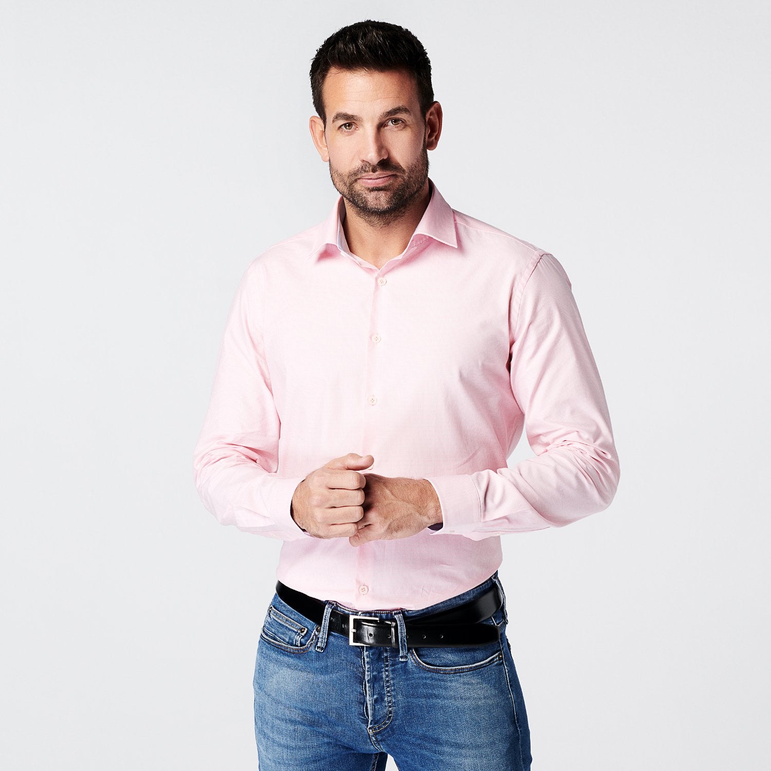 raket Fantasie Op de een of andere manier Overhemd - Slim Fit - Checkered Pink – SKOT Fashion