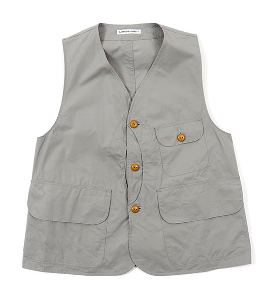 【MOUNTAIN RESEARCH コラボ】TYPEWRITER CLOTH HUNTER VEST / タイプライタークロス ハンター ベスト