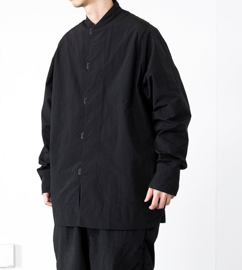 TEATORA CAPSULESNAP SHIRT 3 ブラック | gulatilaw.com