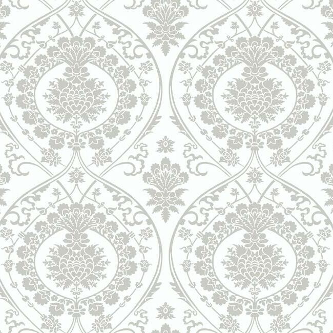 DM4905 | Damask Resource Library, Imperial Neutral - York Wallpaper –  Mahone's Wallpaper Shop