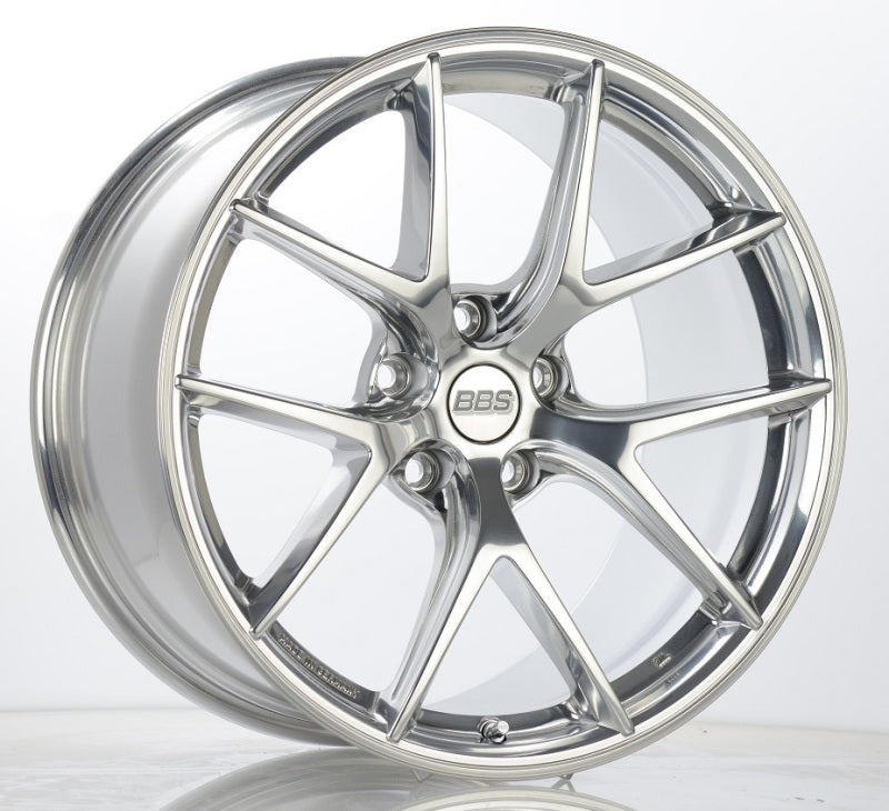 BBS CI-R 20x11.5 5x120 ET52 Ceramic Polished Rim Protector Wheel -82mm  PFS/Clip Required