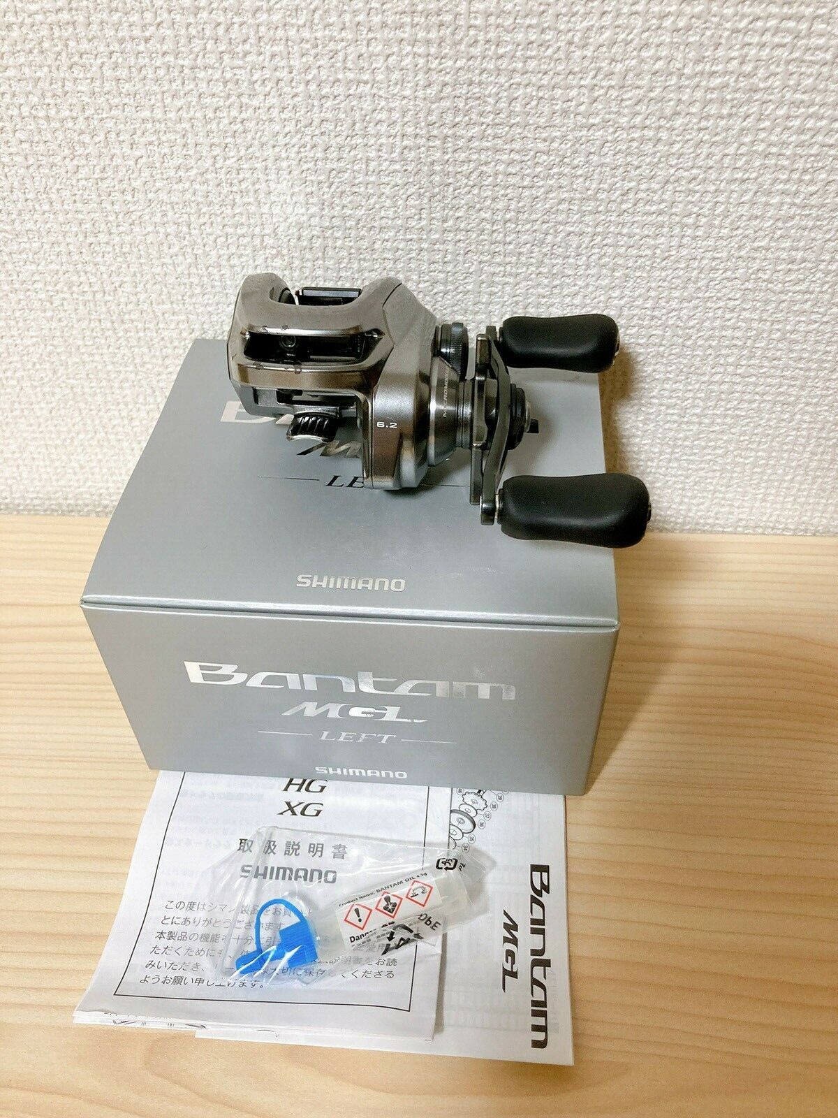 Shimano Baitcasting Reel 18 Bantam MGL left handed Gear Ratio 6.2:1 IN BOX