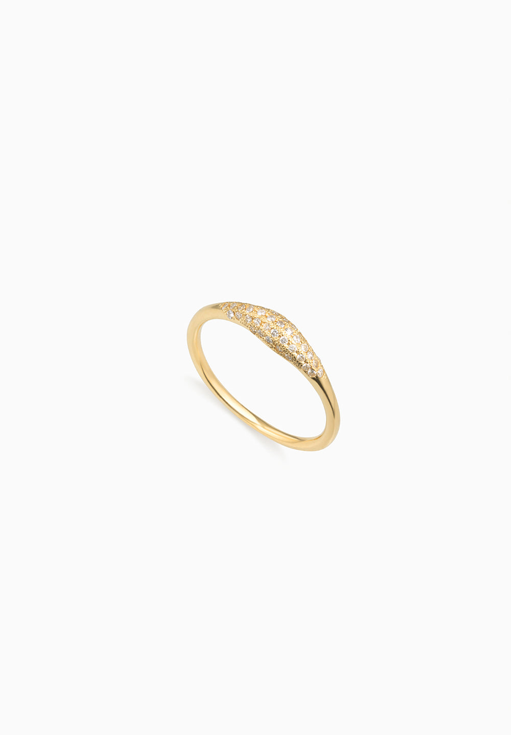 Brancusi | Blanksi | Ring | K18YG，Daiamond