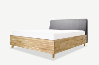 3D Modell Eichenbett mit Behälter Con.WOOD