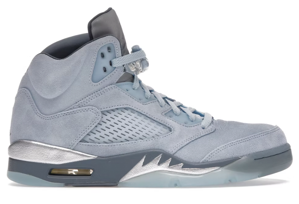 blue bird jordan 5s