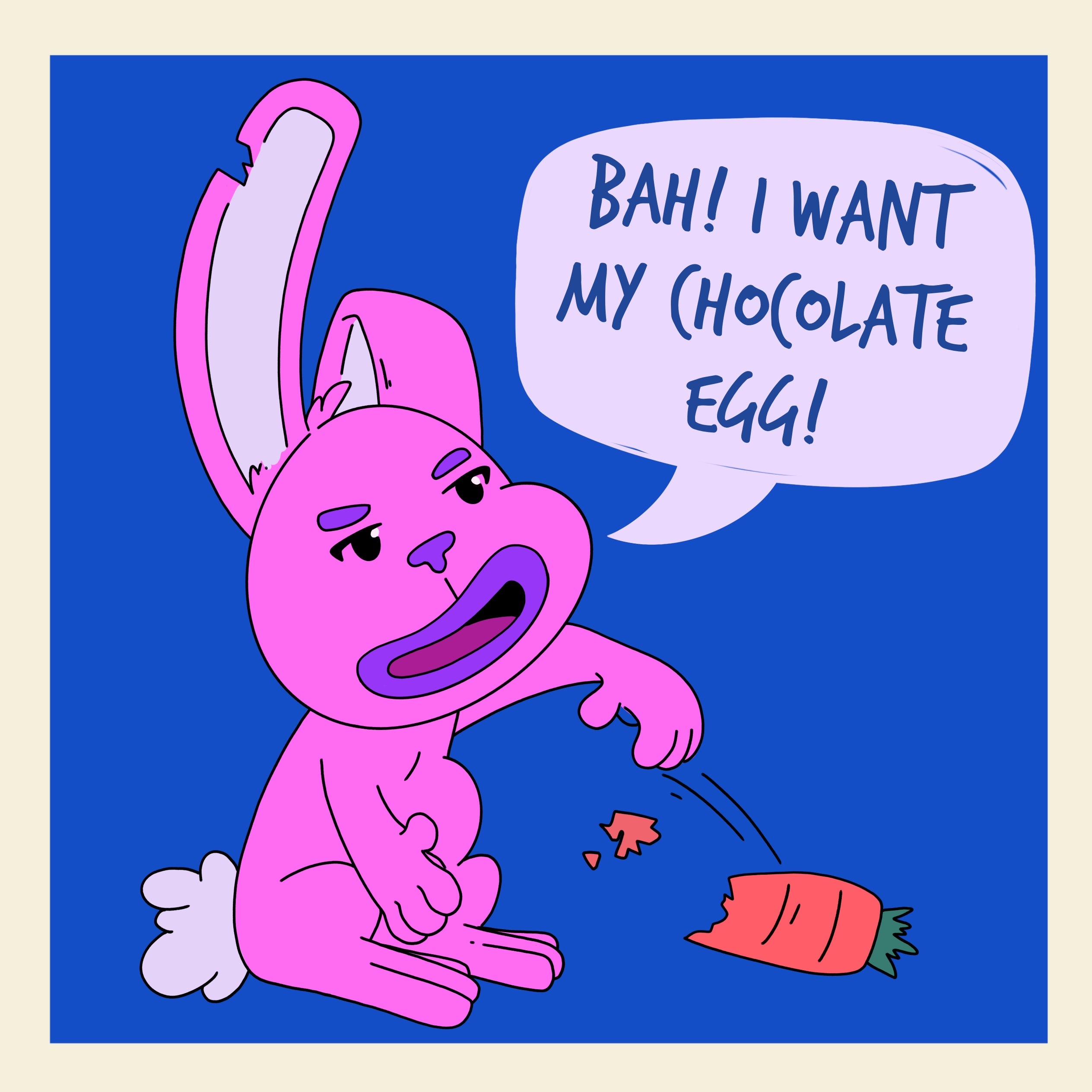 i-want-my-chocolate-egg-funny-bunny-easter-card-boomf