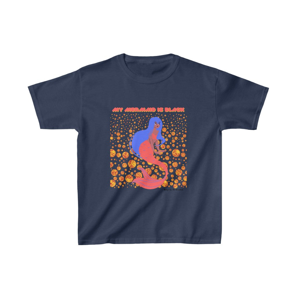 My mermaid is black Kids Heavy Cotton™ Tee Miss knockout ™ Merchandise