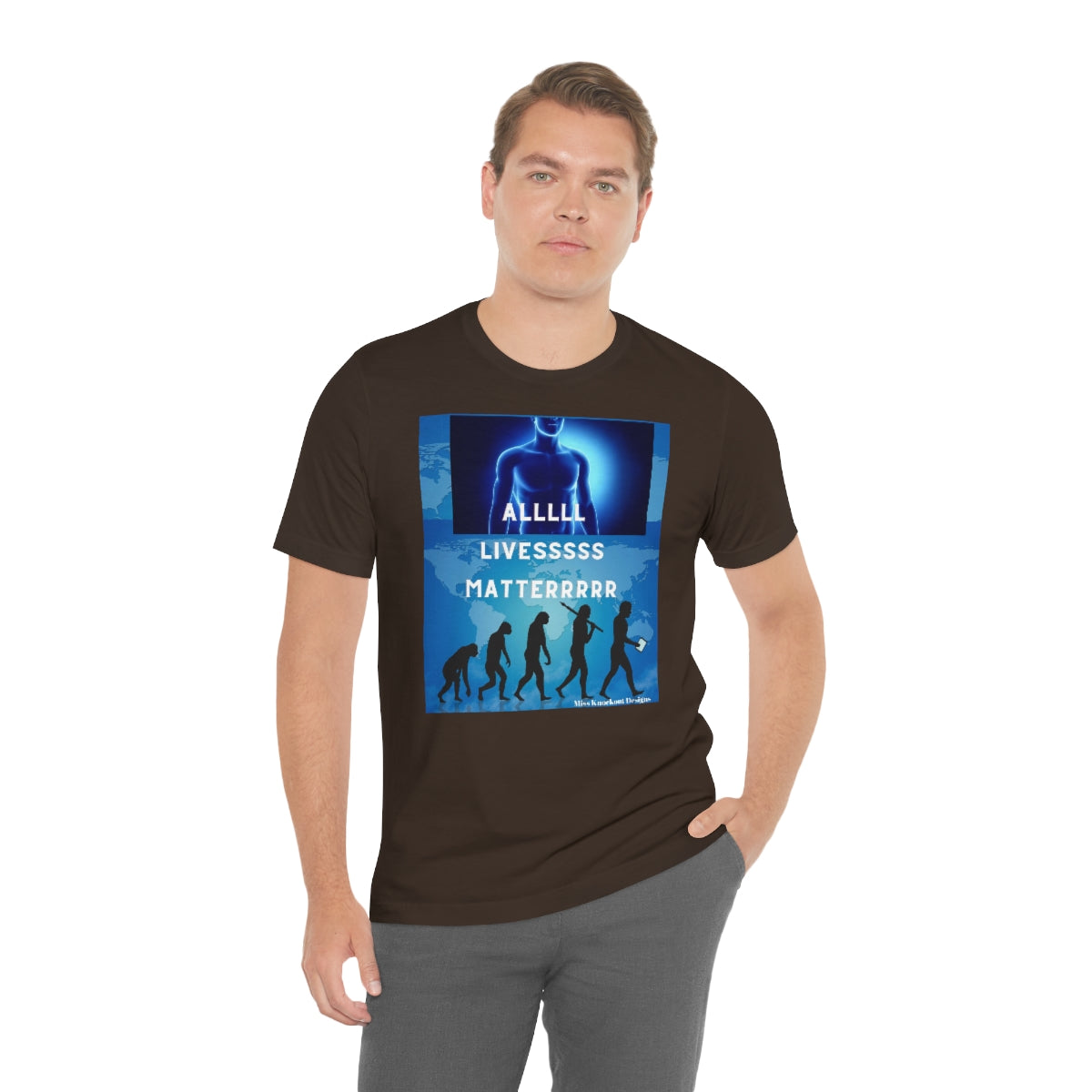 ALLLL LIVESSSSS MATTERRRRR Unisex Jersey Short Sleeve Tee Miss knockout ™ Merchandise
