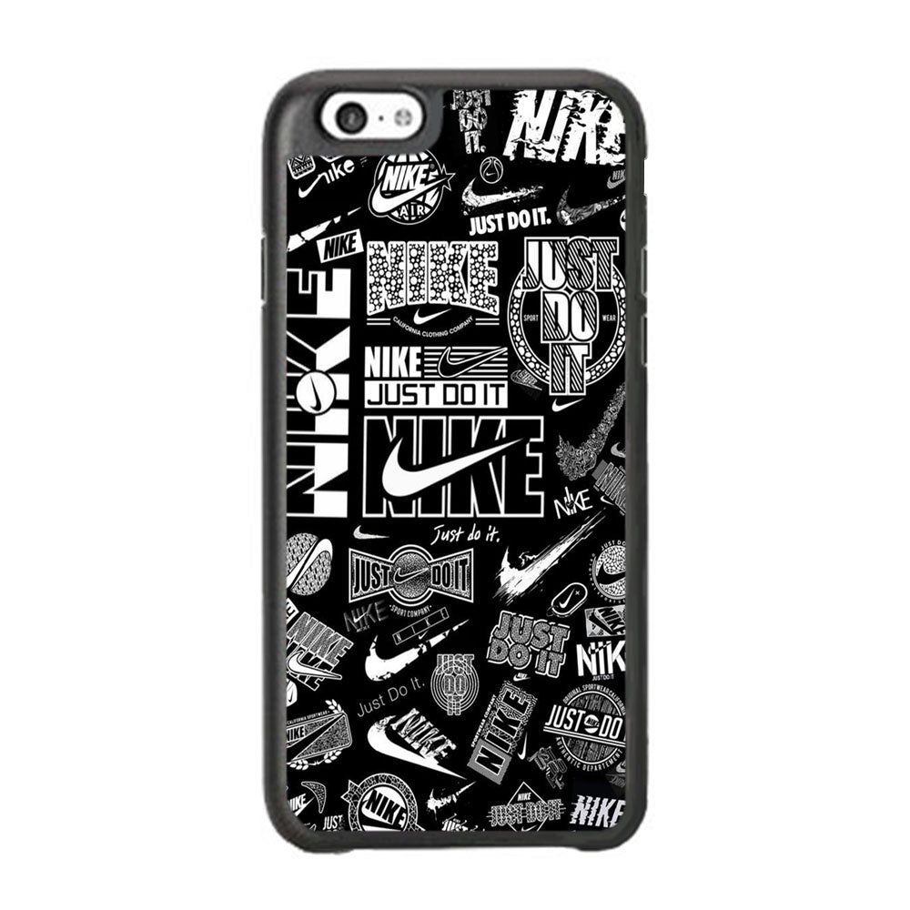 Black Logo Wallpaper iPhone | 6s Case – milcasestore