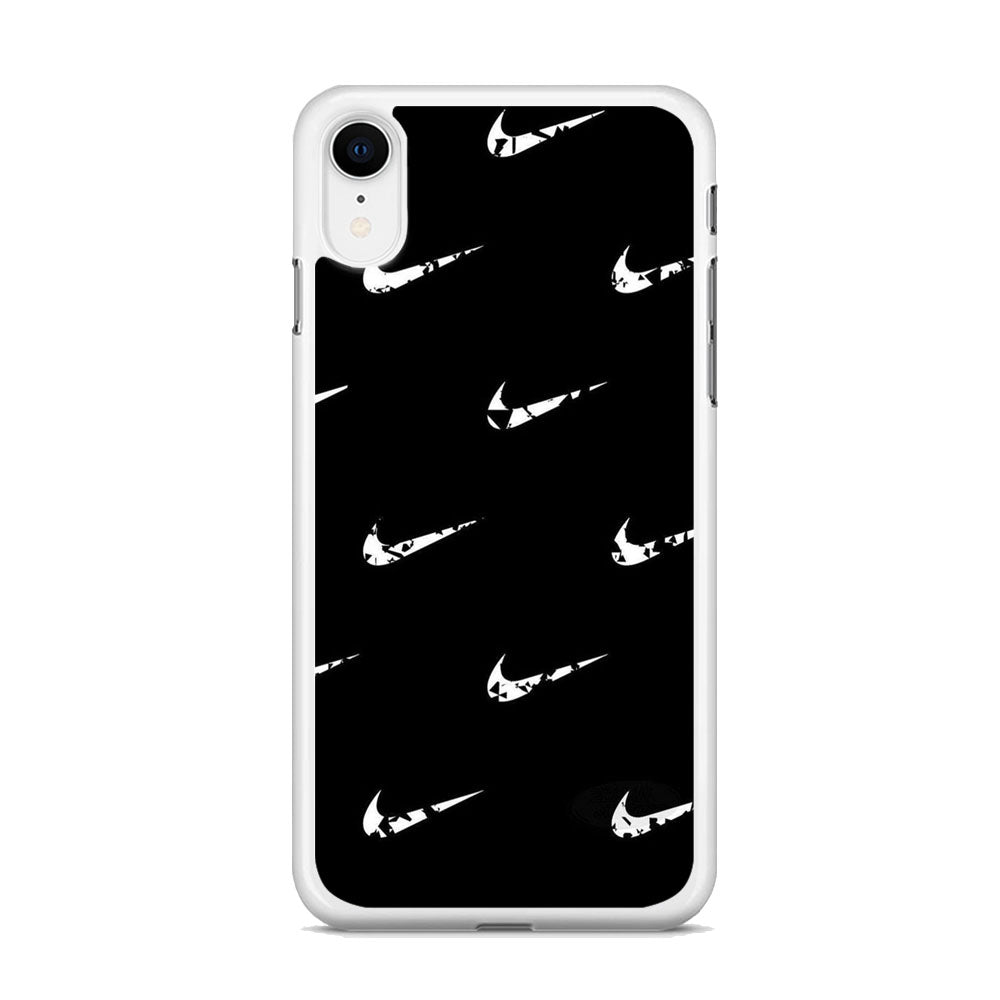 Nike Black Symbol iPhone XR Case – milcasestore