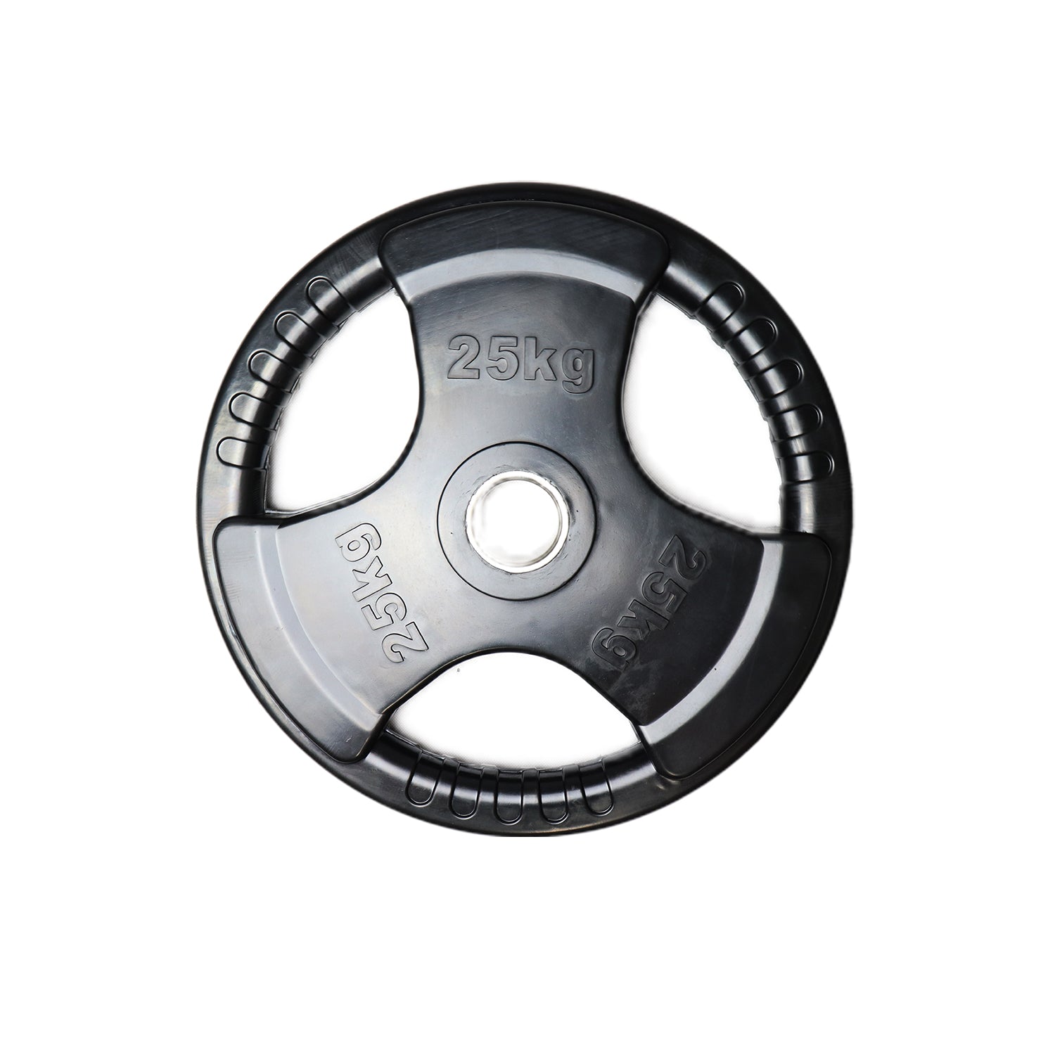 Tri-Grip Rubber Bumper Plates - 167Kg Set