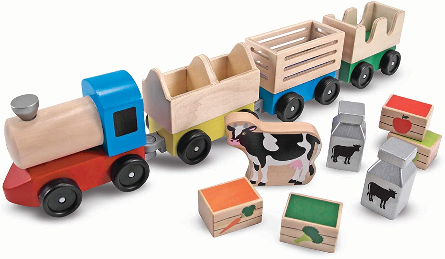 melissa and doug wooden farm