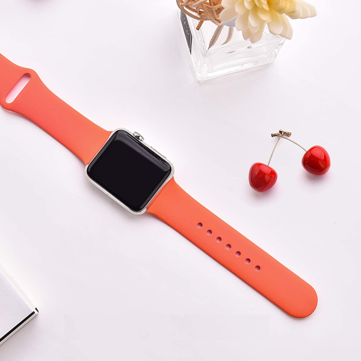 Apple Watch Sports Silicone Bracelet Strap iWatch Band Series SE 6 5 4 3 2 1