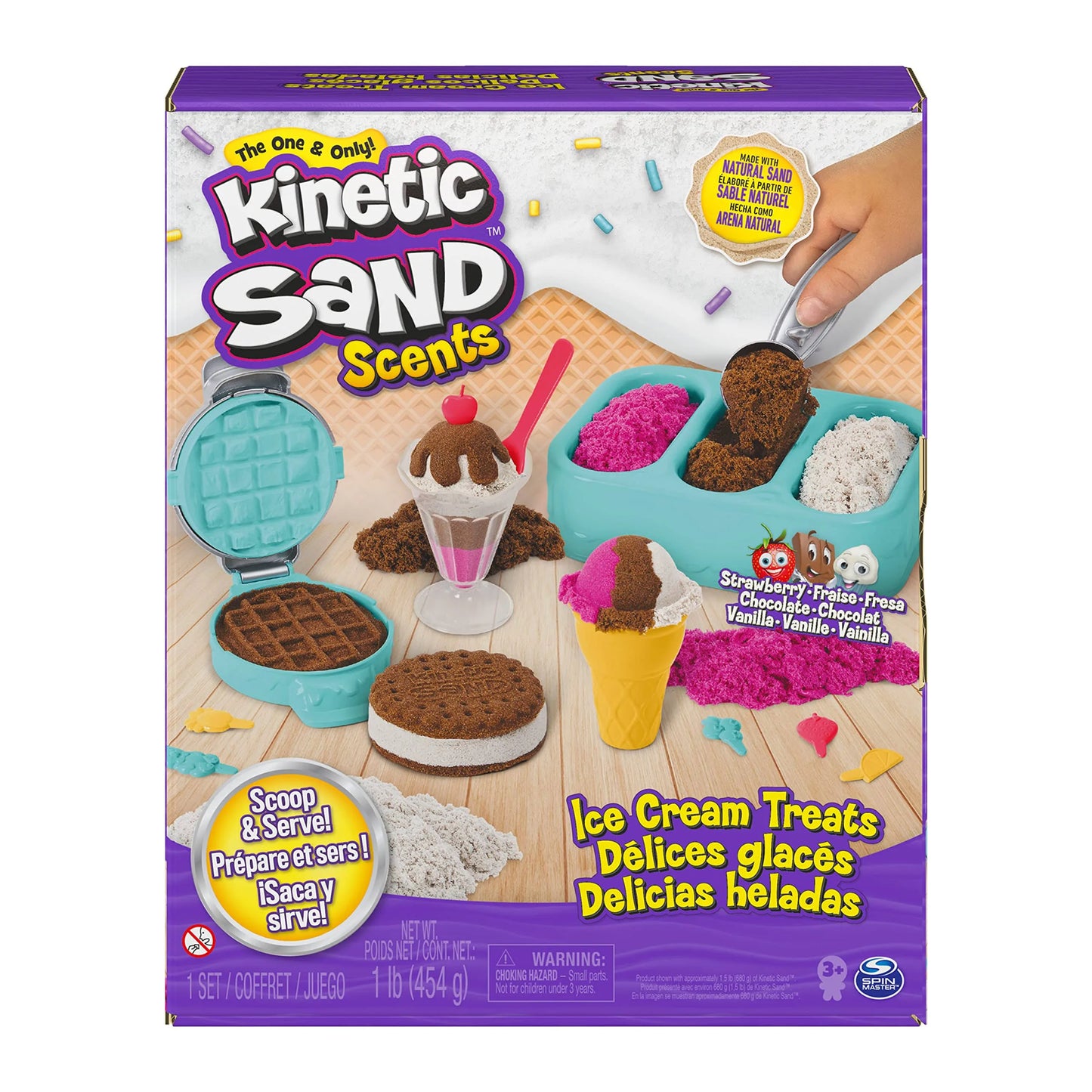 Kinetic Sand Ice Cream Treats