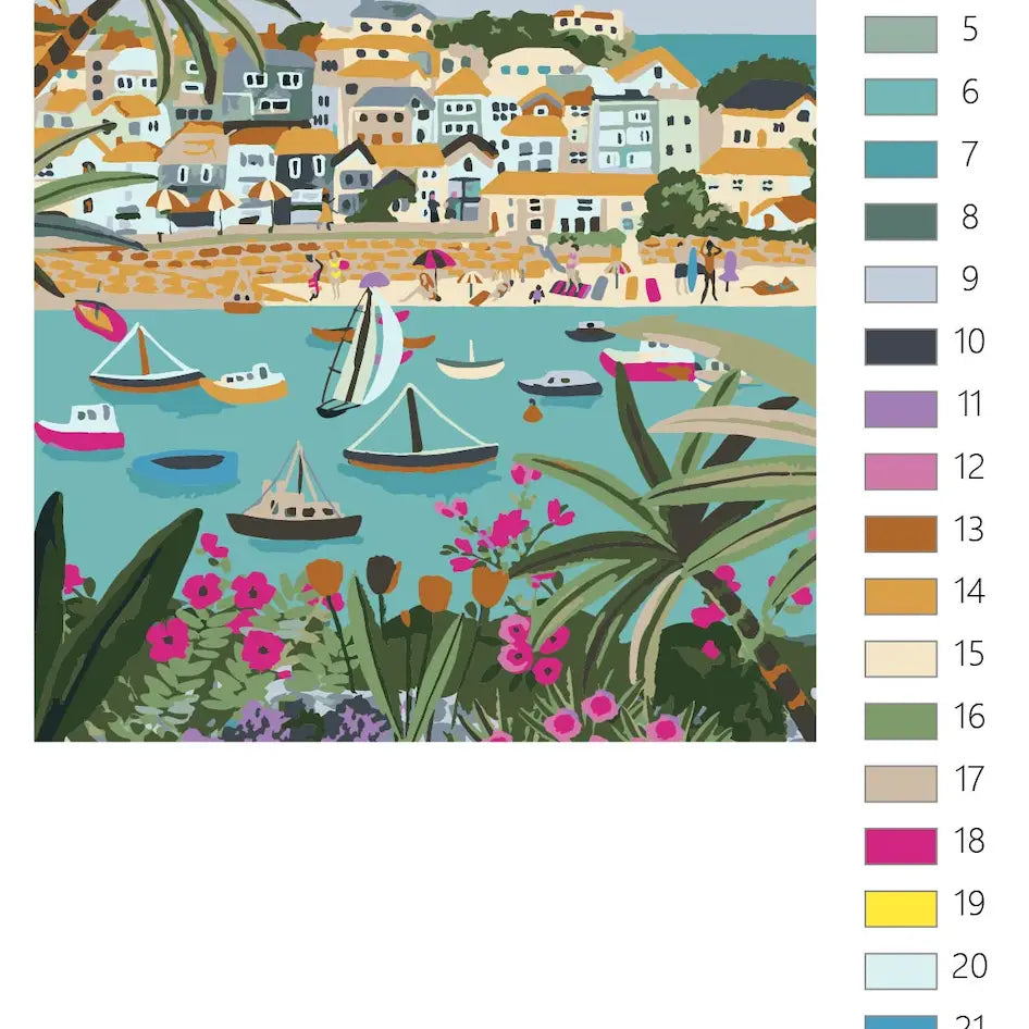 St Ives by Hebe Studio Paint by Number Deluxe