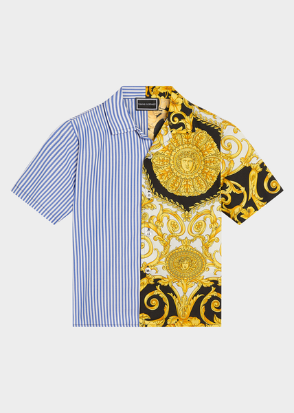 versace hibiscus shirt