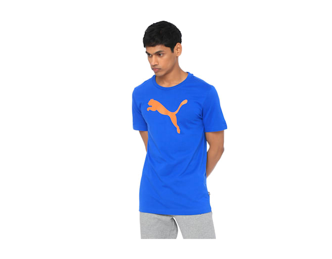 puma half sleeve t shirt