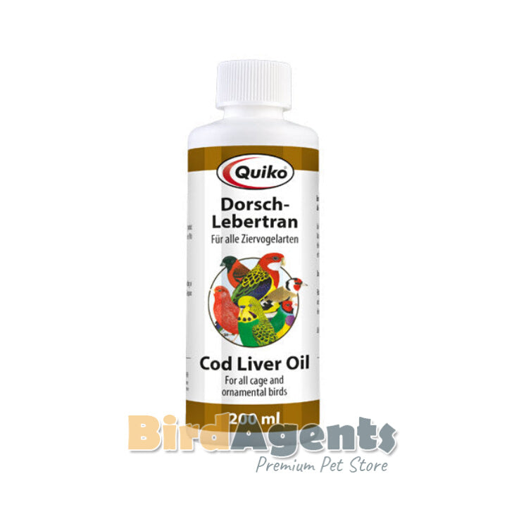 cod liver oil for budgies