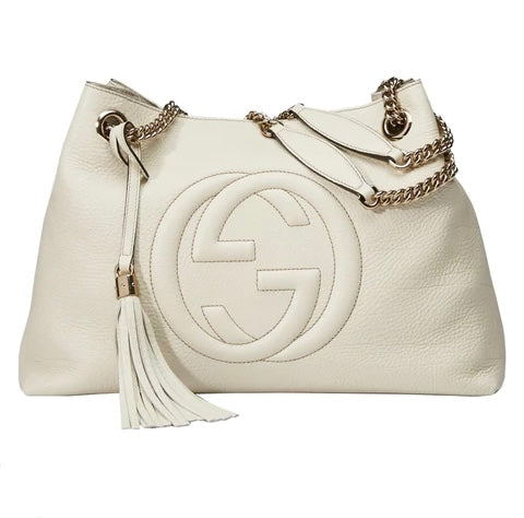 gg soho leather shoulder bag