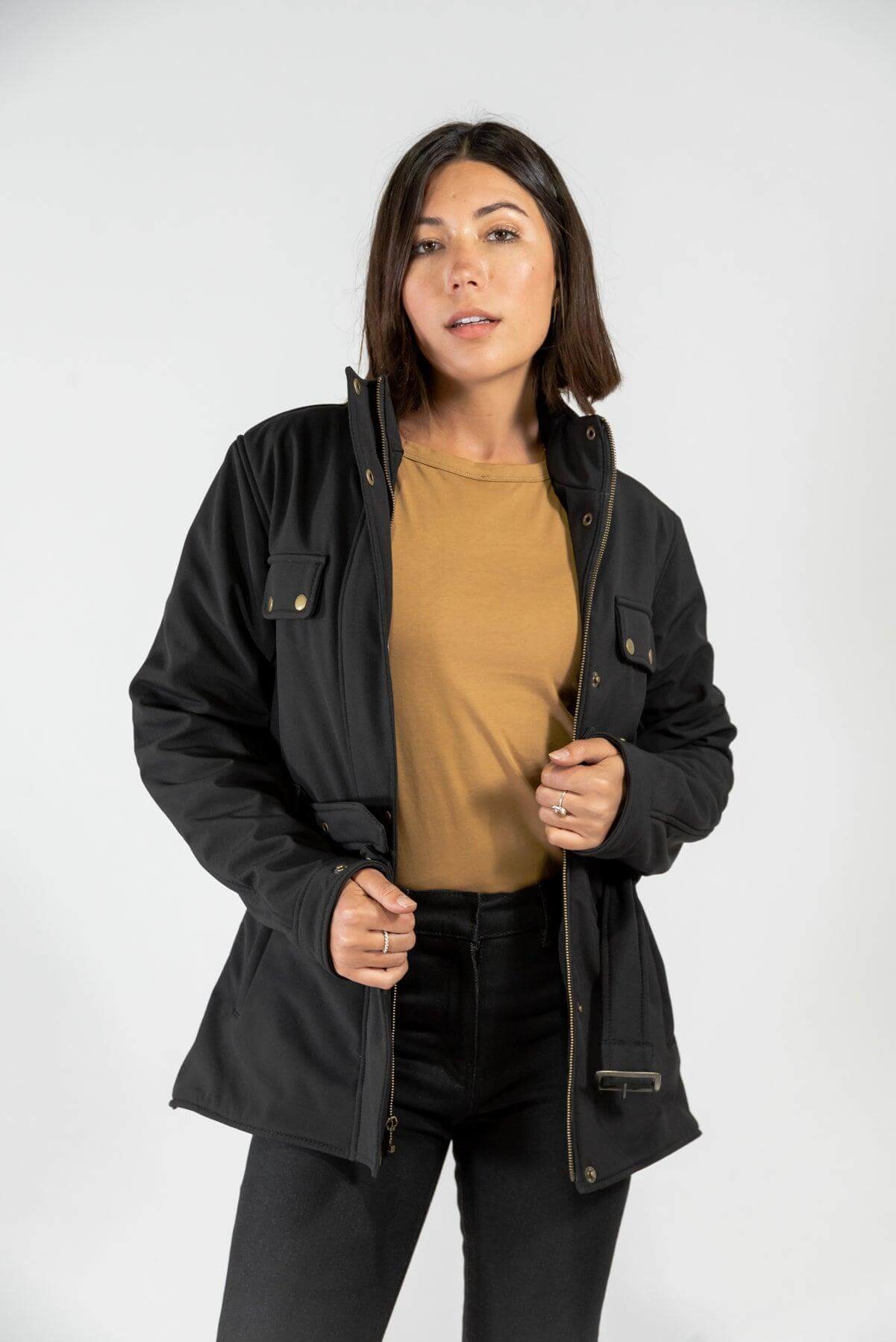 boohoo wax jacket