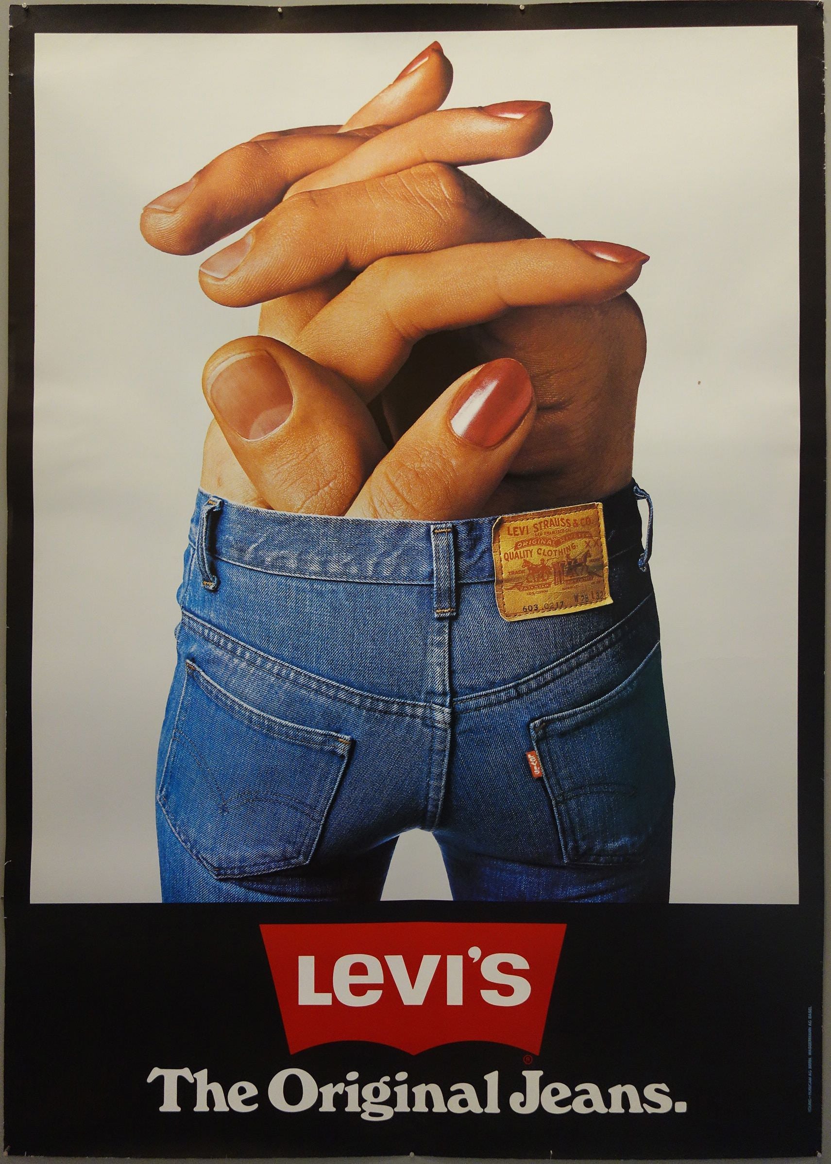 levi strauss advertising posters