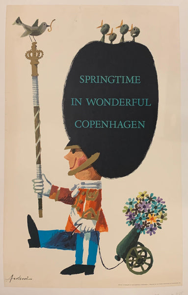Lima detaljeret Fantastiske 1) Springtime in Wonderful Copenhagen Travel Poster – Poster Museum