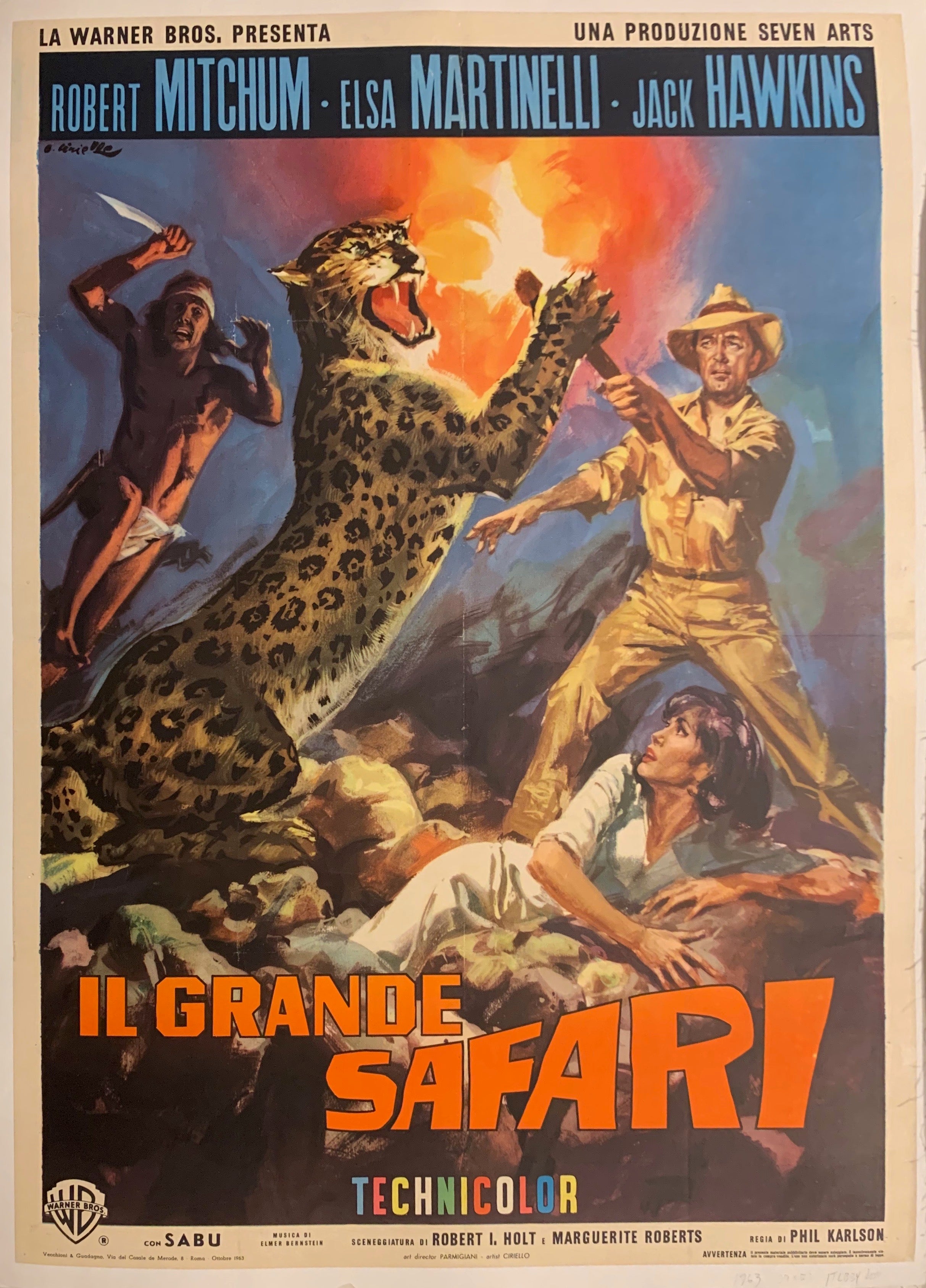 Schrijf een brief wenkbrauw radicaal Il Grande Safari Poster – Poster Museum