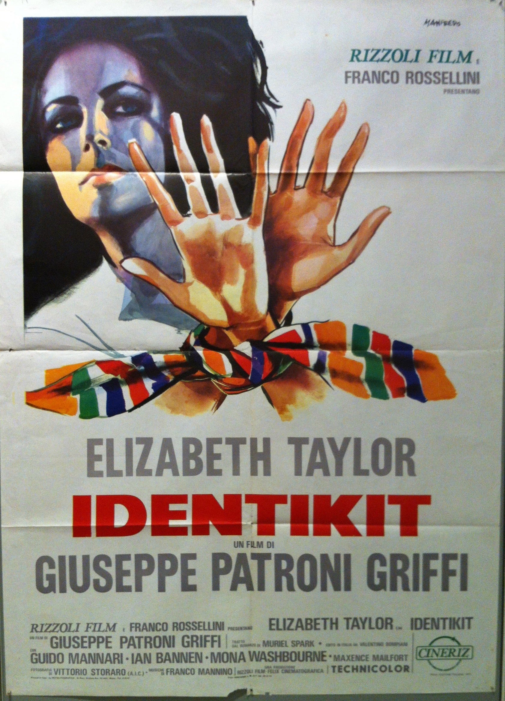 Elizabeth Taylor Identikit Film Poster – Poster Museum