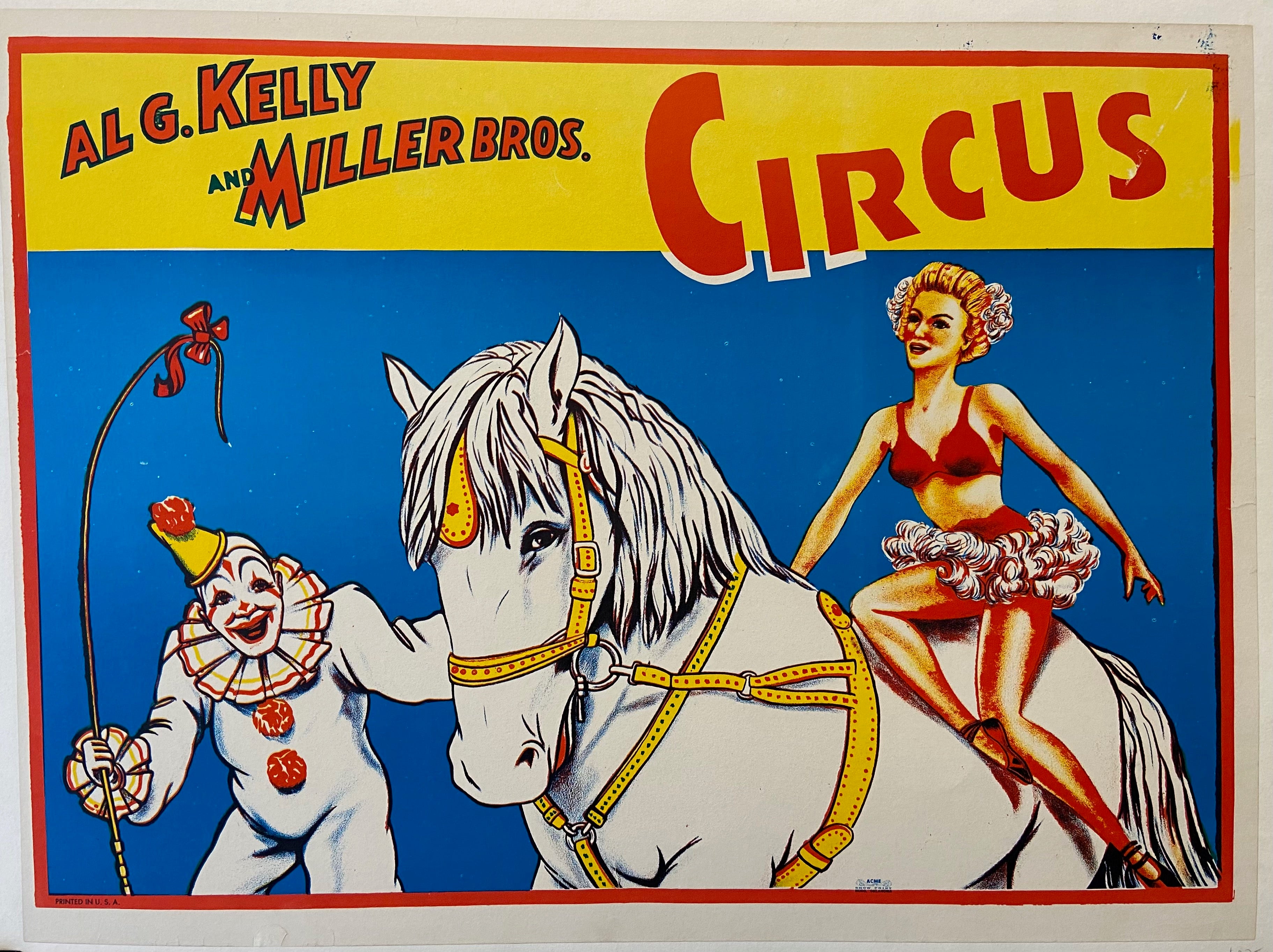 Ringling Brothers And Barnum Bailey (Erie, Circus Poster Lot