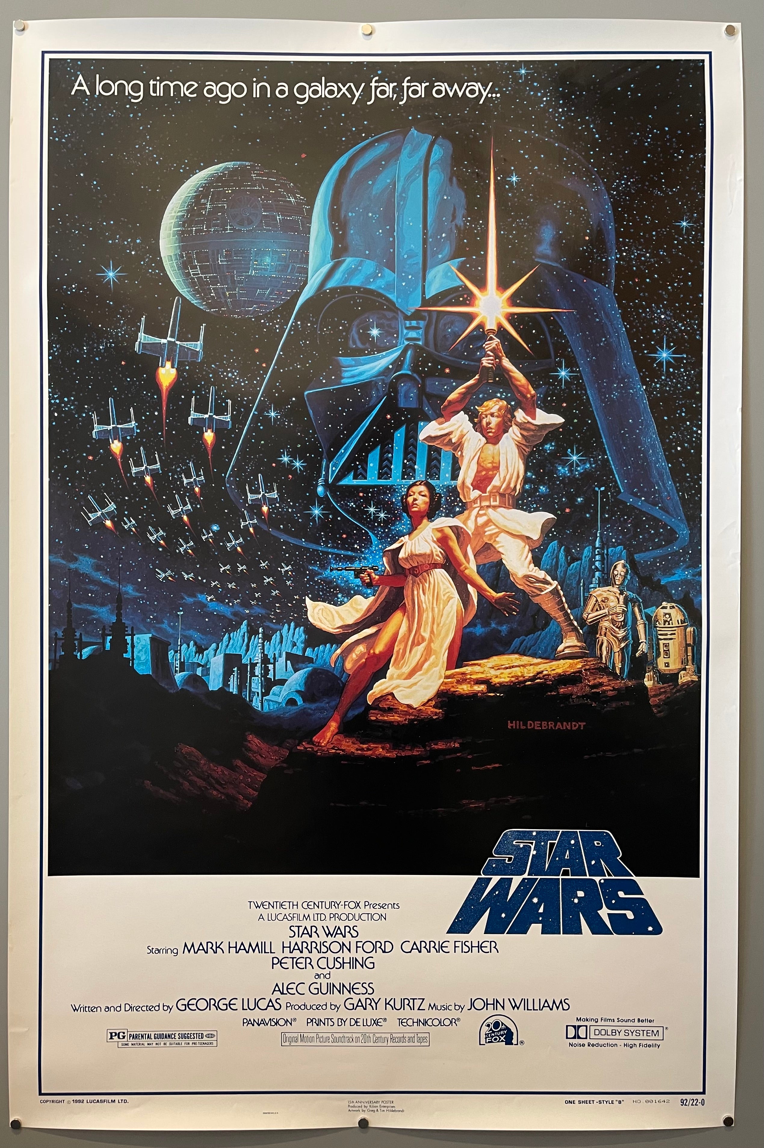 Kwijtschelding scheuren Auto Star Wars 15th Anniversary Poster – Poster Museum