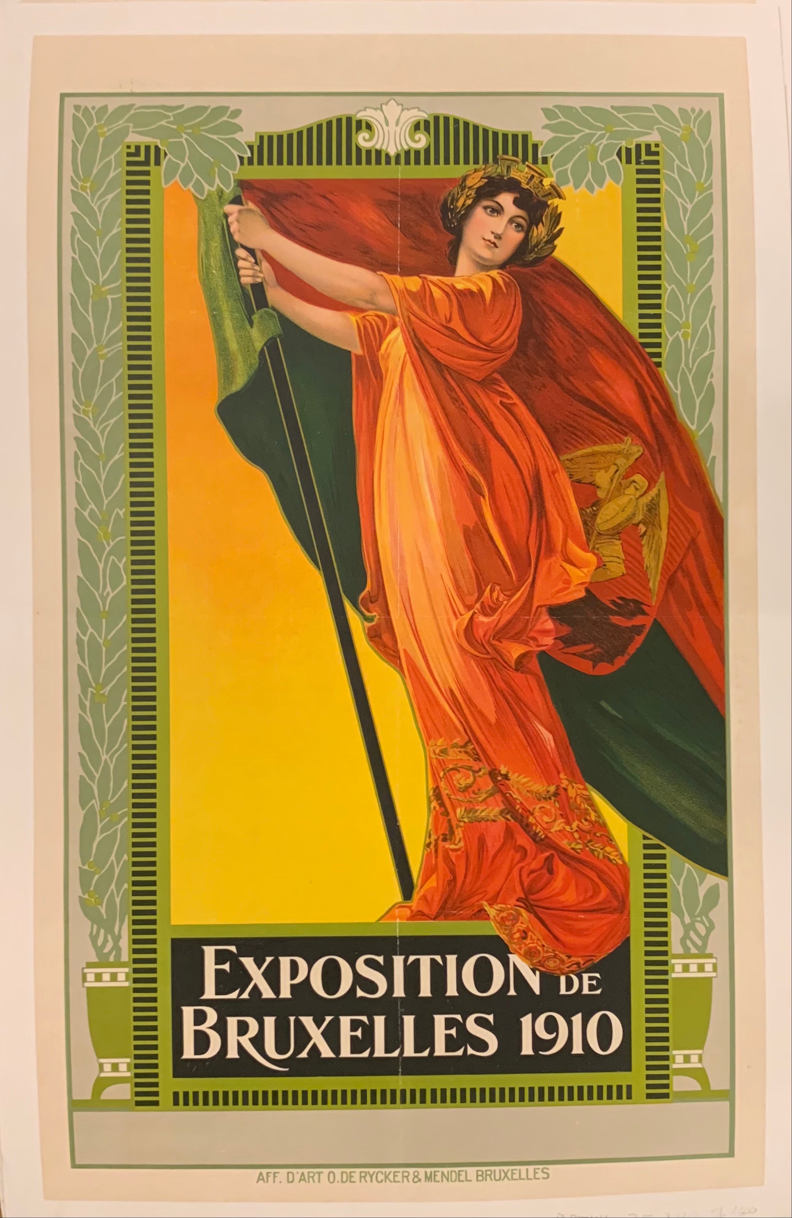 fotografie Overtreffen boog Exposition De Bruxelles Poster ✓ – Poster Museum
