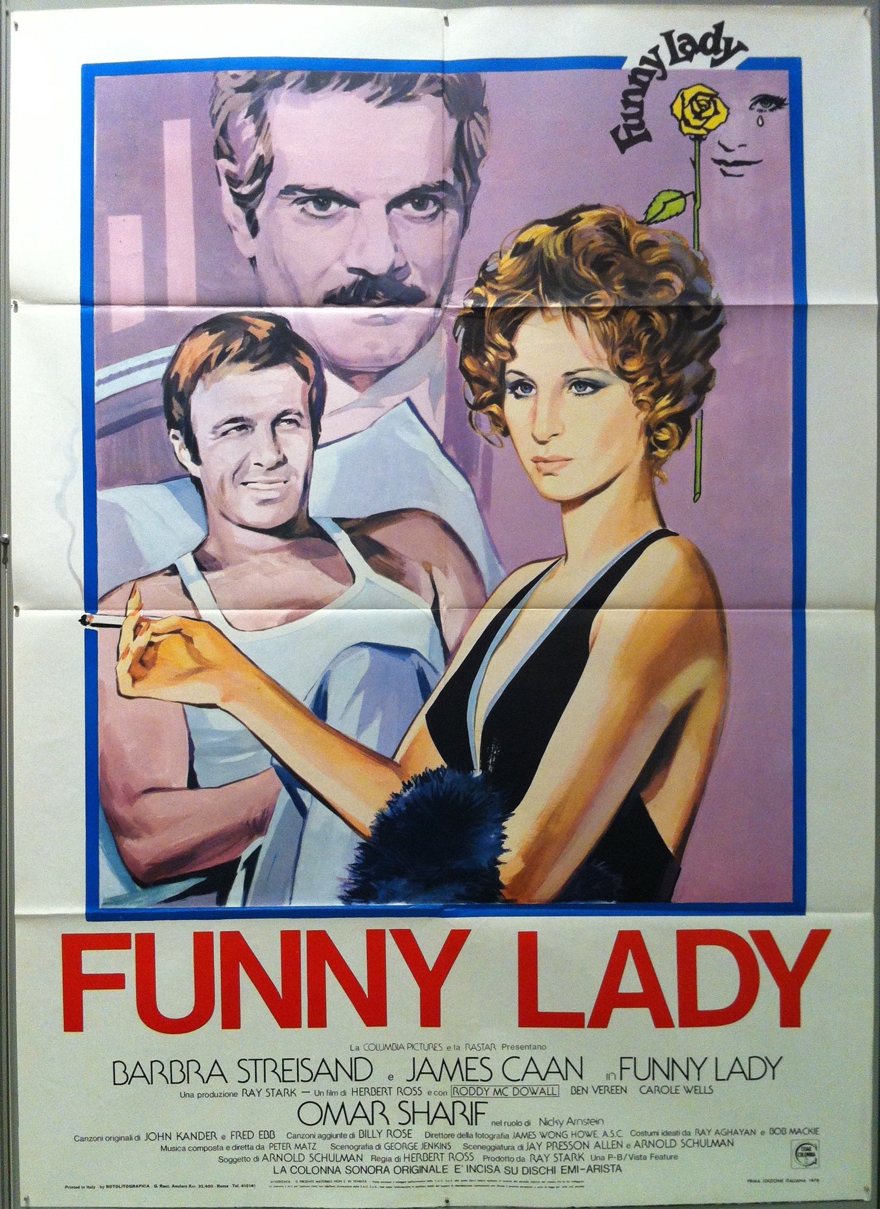 funny girl movie poster