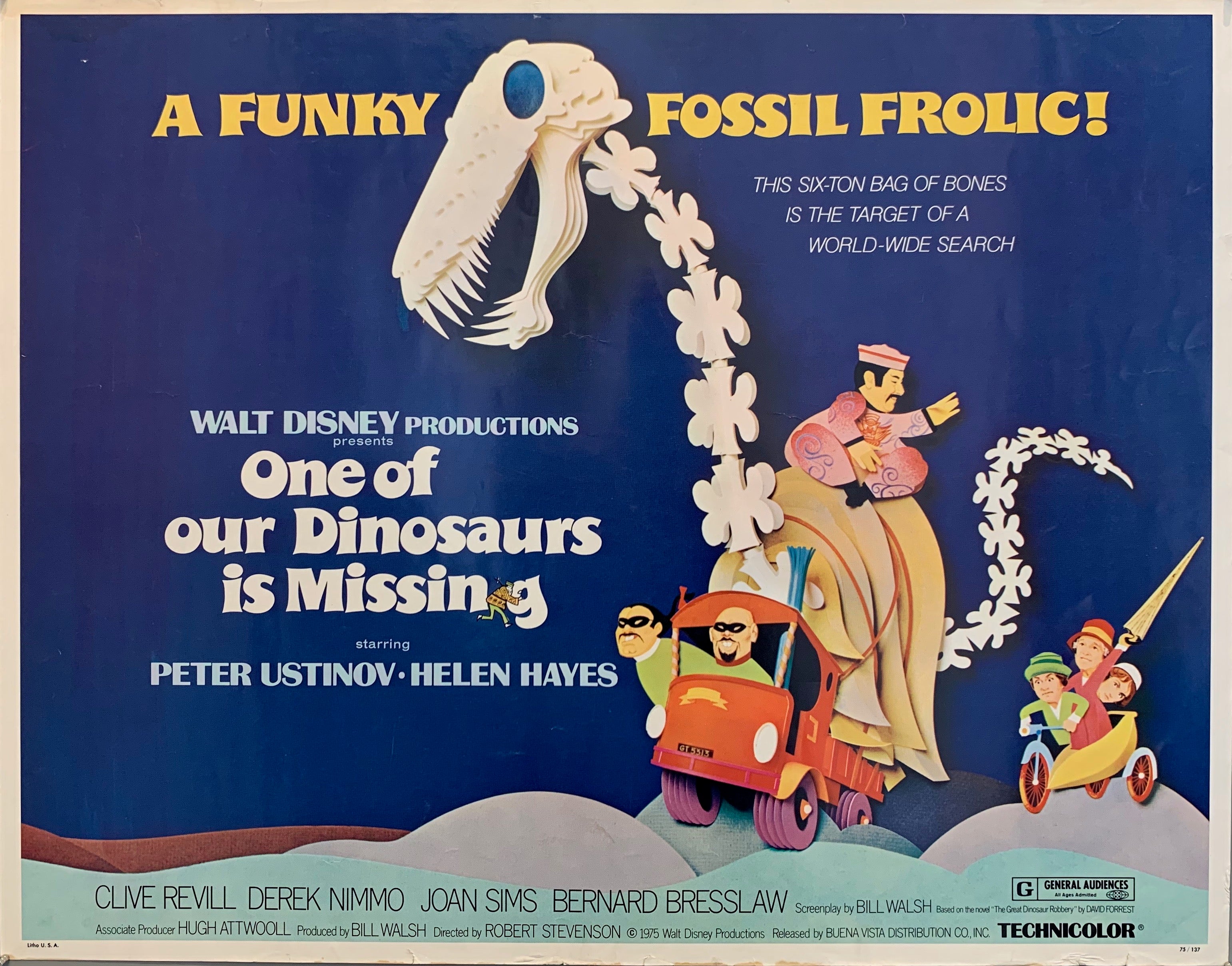 Wig Wrijven Parameters One Of Our Dinosaurs Is Missing Film Poster – Poster Museum