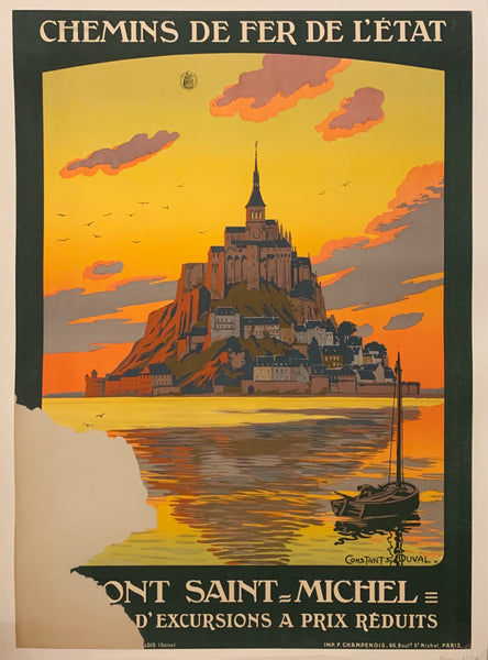 Mont Saint Michel Poster – Poster Museum