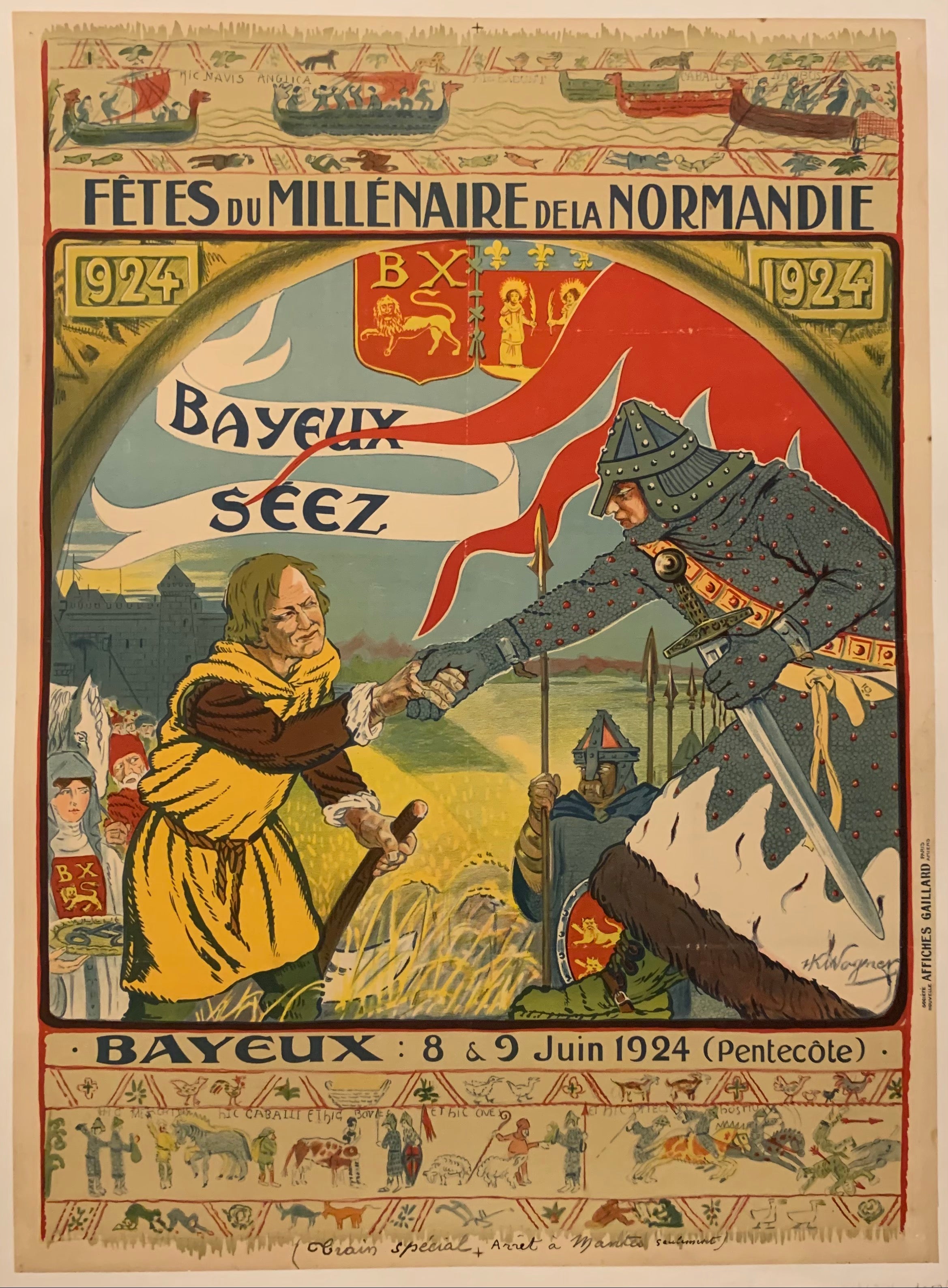 Fetes du Millenaire de la Normandie – Poster Museum