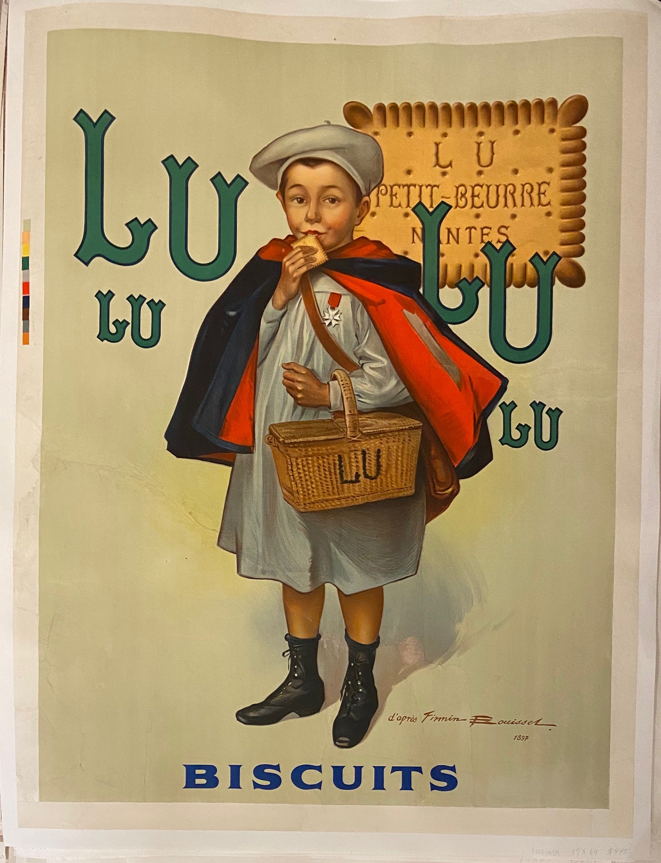 Lu Lu Petit-Beurre nantes poster – Poster Museum