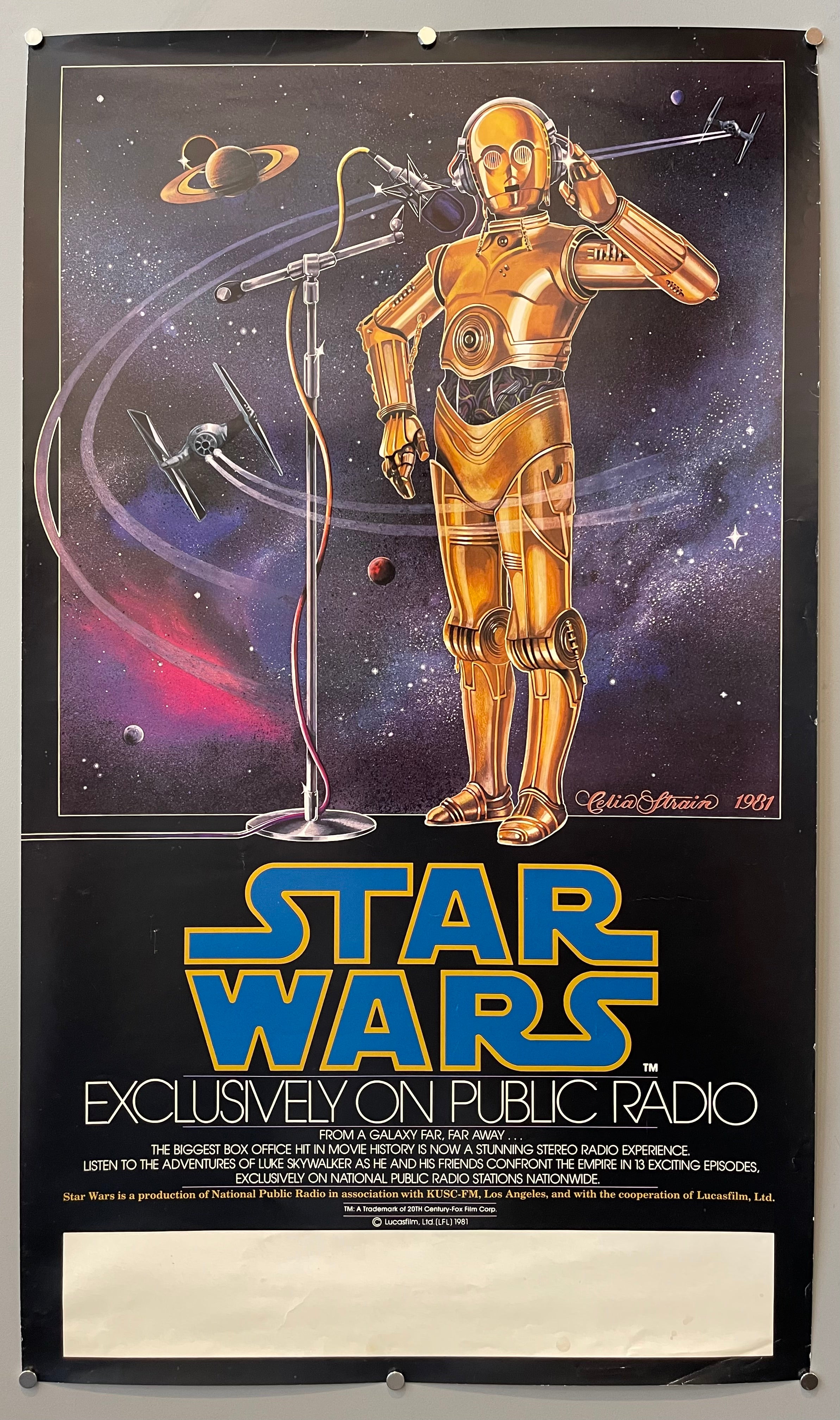 last Wat Overeenkomstig Star Wars Exclusively on Public Radio Poster – Poster Museum