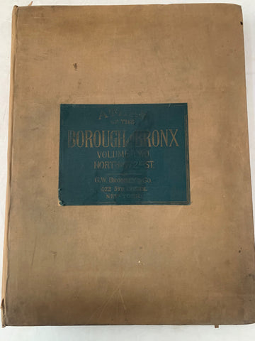Atlas of the City of New York Borough of the Bronx (Volume 2) 1