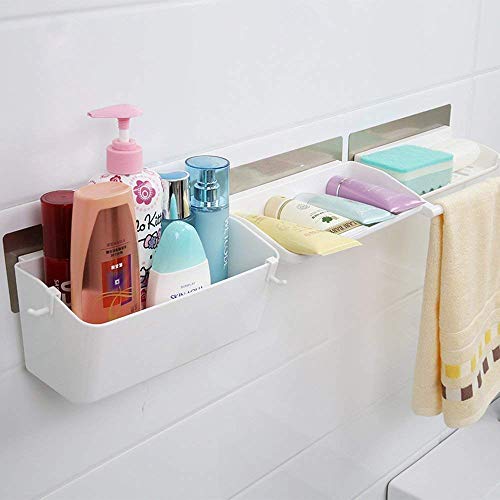 bathroom adhesive shelf