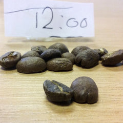Beans roasted at 12 minutes | Hand Roasted Coffee | Two Spots Coffee