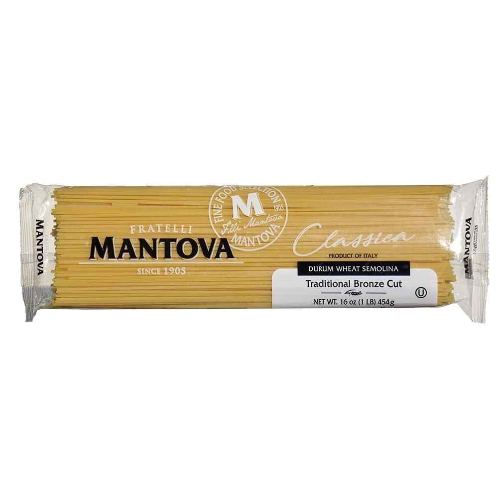 Mantova Bronze Cut Spaghetti Pasta, 1 lb. Mantova Fine Italian Food