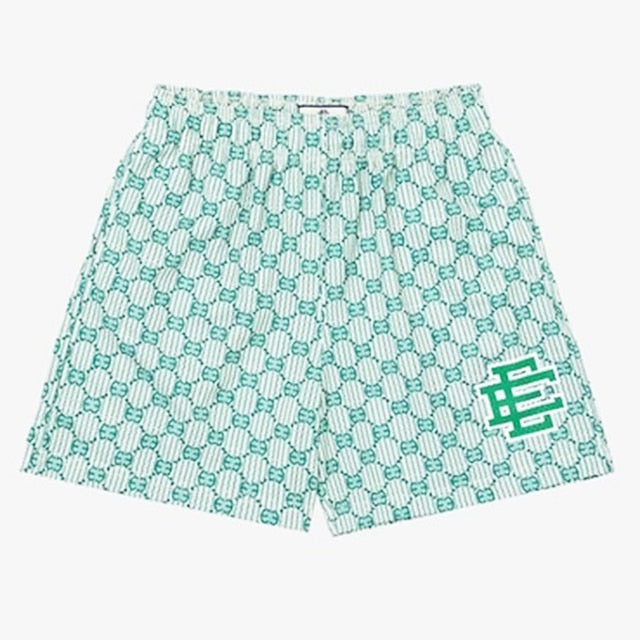 gucci print shorts