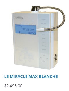 miracle max ioniseur blanche