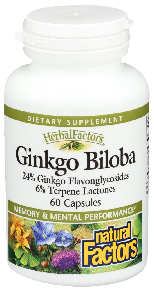 Factors HerbalFactors - Ginkgo 60 capsules – Just Food Co-op