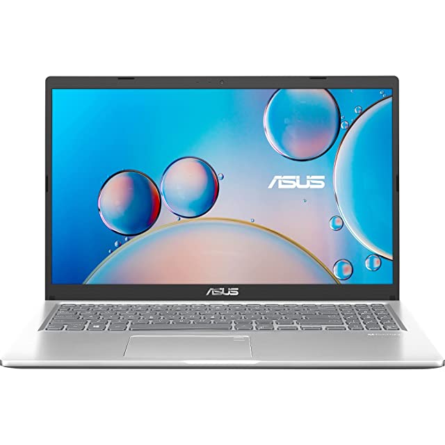 ASUS VivoBook 15 (2021), 15.6-inch (39.62 cm) HD, Dual Core Intel Celeron N4020, Thin and Light Laptop (4GB RAM/256GB SSD/Integrated Graphics/Windows 11 Home/Transparent Silver/1.8 Kg), X515MA-BR011W