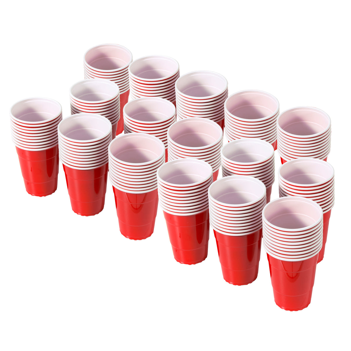 Doe het niet Ale omverwerping GoPong 6oz Red Party Cups - 16-Pack