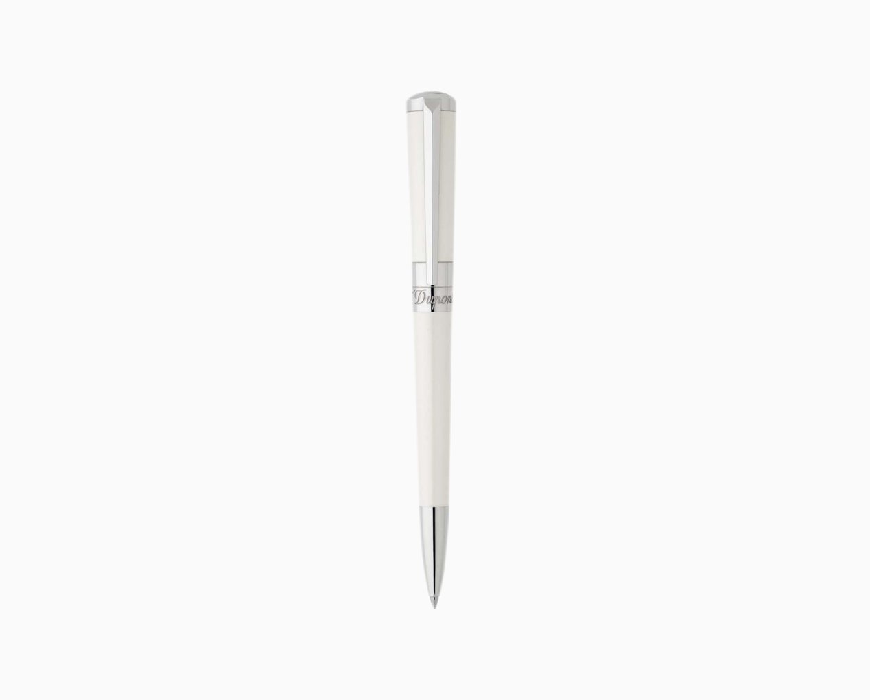Palladium finish Natural Lacquer ballpoint pen - writing instruments | S.T. Dupont