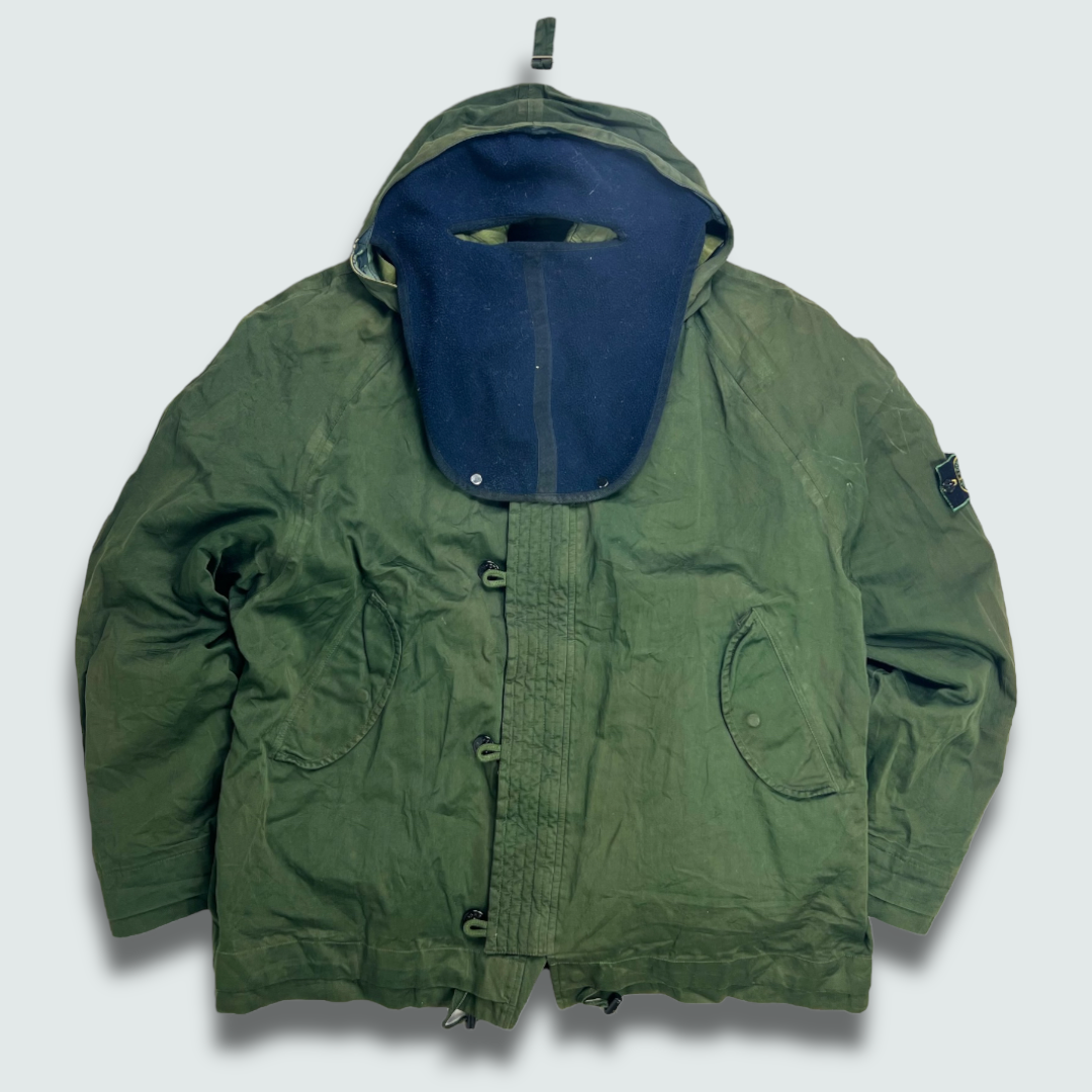 stone island vintage ミリタリーパーカー-