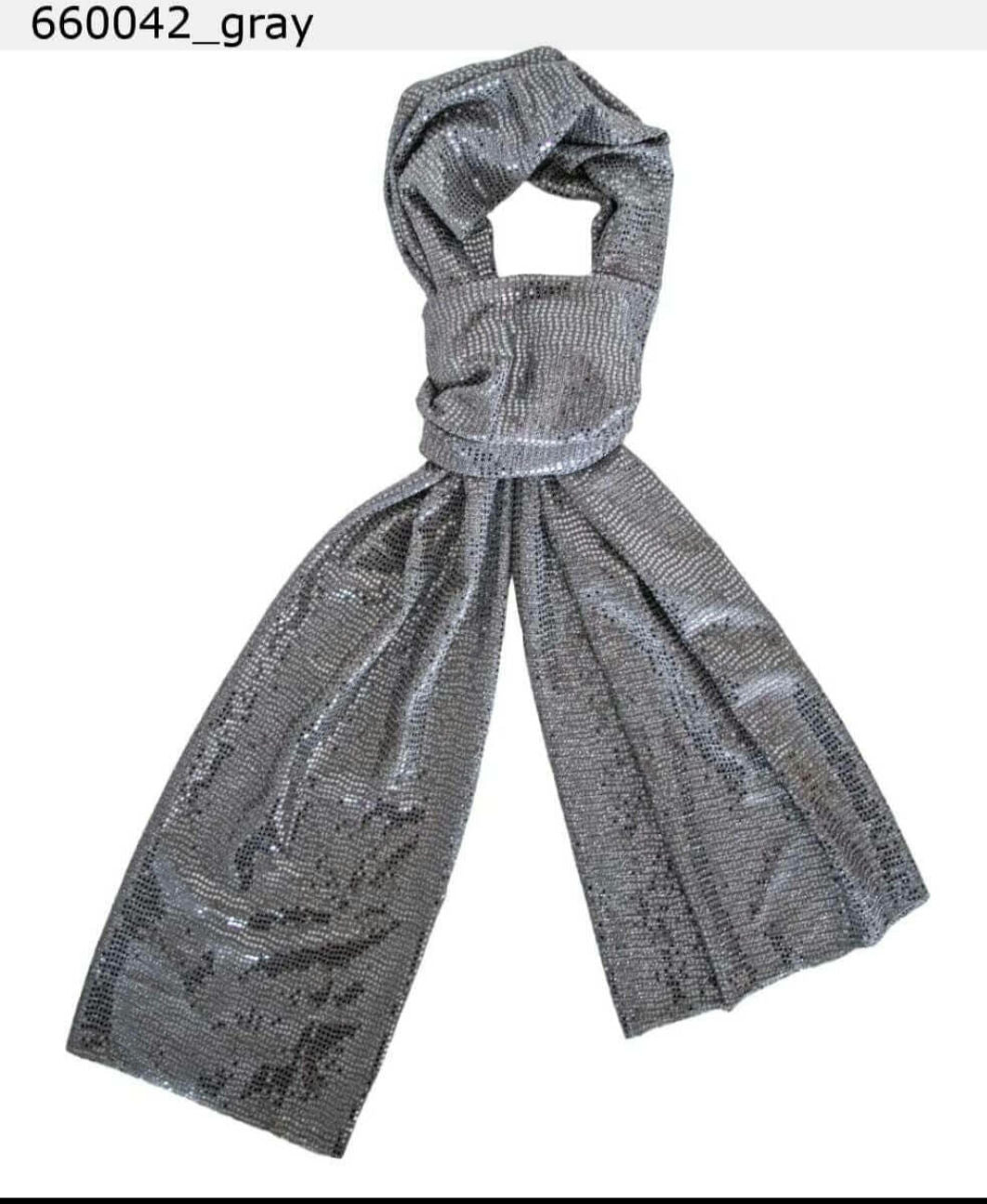 Rectangular Sequin Scarves
