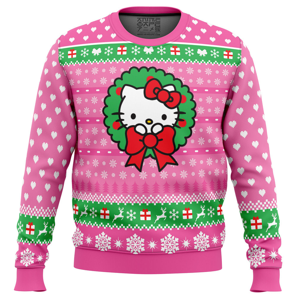 kitty christmas sweater